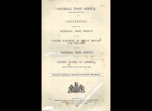 Staats-/Postvertrag zwischen Großbritannien und USA (1867)