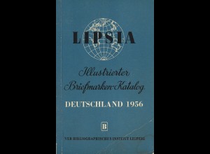 3 LIPSIA-Kataloge (Deutschland 1956, Europa 1059, Nord-/Mittelamerika)