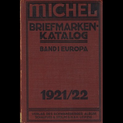 MICHEL Europa 1921/22