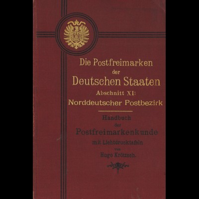 Krötzsch-Handbuch: Norddeutscher Postbezirk (1894) - ohne Tafeln