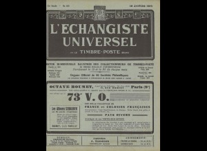 L'Echangiste Universel et le Timbre-Poste Réunis 1938