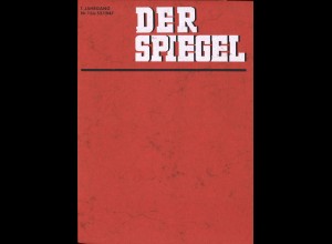 DER SPIEGEL (1. Jg. 1947 (Nr. 1-52)