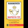 Kataloge etc. zur (Inter-)nationalen Ausstellung NAPOSTA 05 Hannover