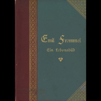 C. Kayser: Erich Frommel. Ein Lebensbild (Karlsruhe 1897)