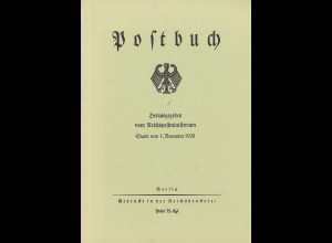 Postbuch. Herausgegeben vom Reichspostministerium (1928) - REPRINT
