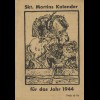 Sankt Martins-Kalender für die Jahre 1926, 1936, 1940, 1942 und 1944