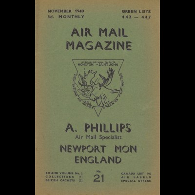 A. Phillips: Air Mail Magazine (auw 1939–1944)