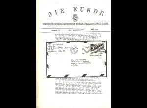 "Die KUNDE" - Verein für Briefmarkenfreunde 1878 e.V. Frankfurt am Main 