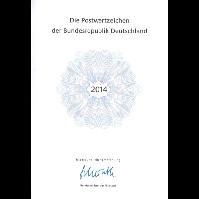 Die Postwertzeichen der Bundesrepublik Deutschland 2014. Jahrbuch der DP