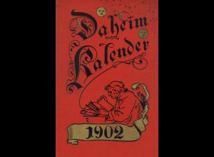 Daheim Kalender 1902
