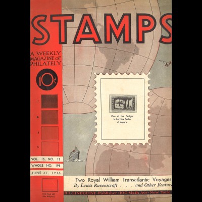 STAMPS A Weekly Magazine of Philately (vorwiegend 1952/53 etc)