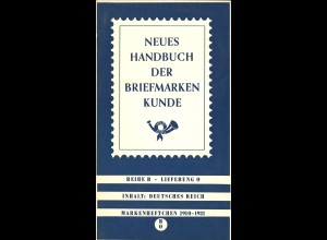 Neues Handbuch der Briefmarkenkunde. Reihe B: 0–4 Deutsches Reich 1933–1935