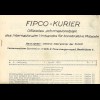 FIPCO-Kurier (Lot diverser Ausgaben ab 1. Jg./Nr. 2 1956
