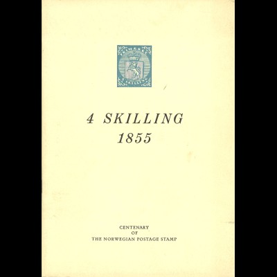 Norwegen/Norway: 4 Skilling 1855