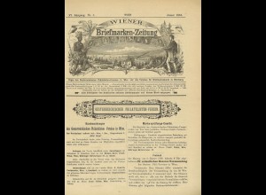 Wiener briefmarken-Zeitung (1885–1892)