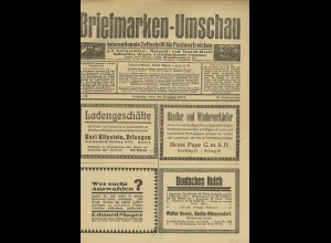 Briefmarken-Umschau (1924)
