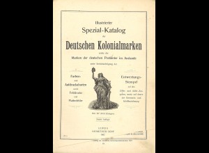 Gebr. Senf	Spezial-Katalog der Deutschen Kolonialmarken (1907)