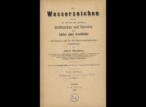 Alfred Moschkau: Die Wasserzeichen ... (1872)