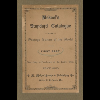 C.H. Mekeel	Mekeel’s Standard Catalogue of the Postage Stamps of the World
