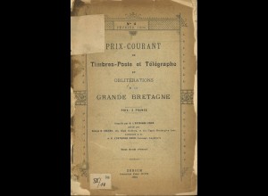 H. L’Estrange Ewen	Drei Kataloge (1896)