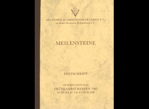 DASV: Meilensteine. Festschrift 1987