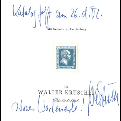 22. Kruschel-Auktion (Fototafeln plus ...)