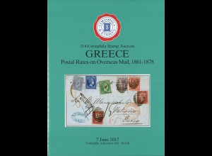 214. Corinphila-Auktion, 7.6.2017: GREECE / Griechenland.