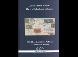 355. Heinrich Köhler-Auktion, 11.10.2013: "International Airmail"