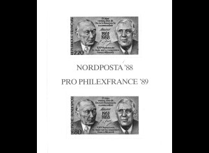 Nordposta 88 / Pro Philexfrance 89 - Ausstellungskatalog