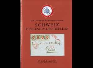264. Corinphila-Auktion: Schweiz / Liechtenstein 29.-30.1.2021