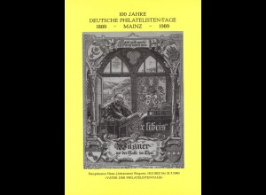 100 Jahre Deutsche Philatelistentage 1889–1989 Mainz