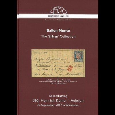 30. September 2017: 365.. H. Köhler-Auktion: Ballon Monté. 