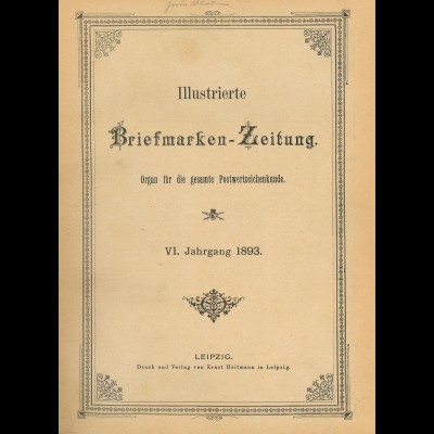 Illustrierte Briefmarken-Zeitung (Jg. 1893)