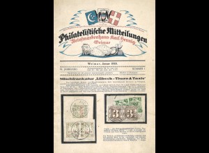 Karl Hennig: Philatelistische Mitteilungen (1925)