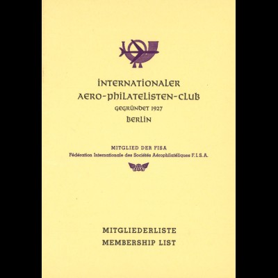 Aerophilatelie / Luftpost: Vereine (Sammellot von 20 Schriften)
