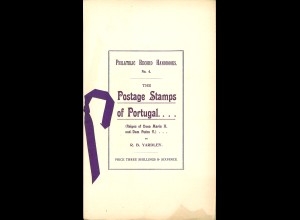 R. B. Yardley: The Postage Stamps of Portugal (1907)