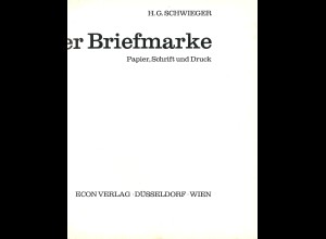 H. G. Schwieger: Kleinodien auf der Briefmarke (1. Aufl. 1970)
