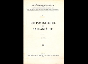 C. Ott: Die Poststempel der Hansestädte (1925)