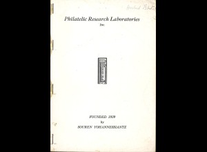 Philatelic Research Laboratories: Philately of Tomorrow (1940)