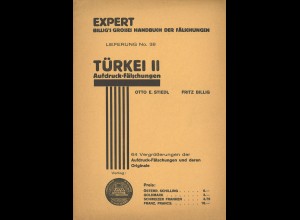 Stiedl/Billig: Handbuch der Fälschungen. Lieferung Nr. 38 – Türkei II