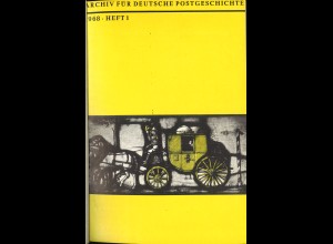 ARCHIV für Deutsche Postgeschichte (1968-1971)