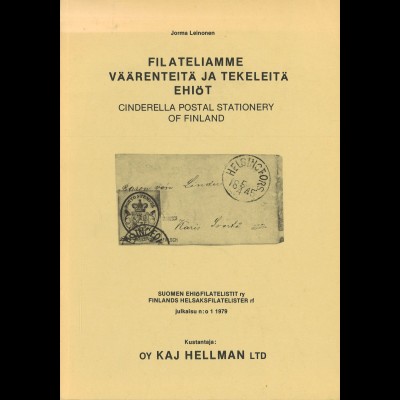 Jorma Leinonen: Cinderella Postal Stationary of Finland (1979)