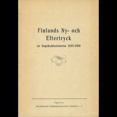 Finlands Ny- och Eftertryck av kopekemissionen 1845-1866 (1947)