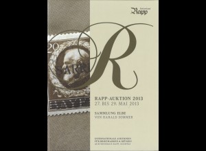 Rapp-Auktion Mai 2013: Sammlung Elbe von Harald Sommer (Deutschland-Sammlung)