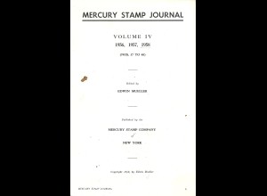 Hrsg: Edwin Mueller, USA: Mercury Stamp Journal 1958 + 1959 (Nr. 45-52)