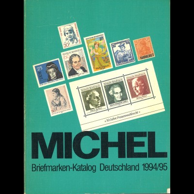 MICHEL Briefmarken-Katalog Deutschland 1994/95