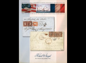 Robert A Siegel auction, 2016: United States-France Transatlantic Collection