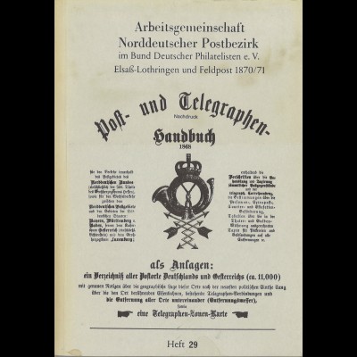 Post- und Telegraphen-Handbuch 1868 (Reprint)