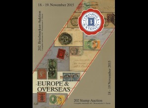 Corinphila-Auktion 202 (Nov. 2015): Europe & Overseas