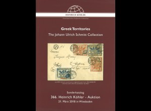 Heinrich Köhler-Auktion 366/21.3.2018: Greek Territories